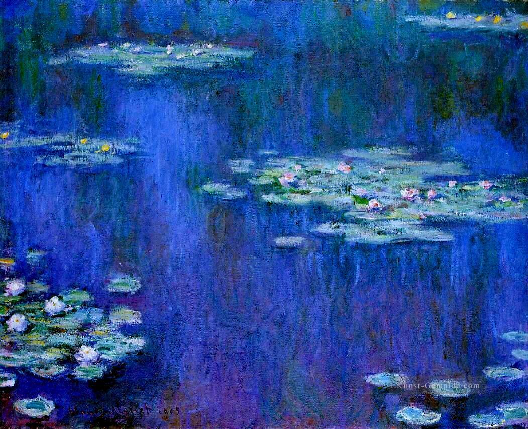 Wasserlilien 1905 Claude Monet impressionistische Blumen Ölgemälde